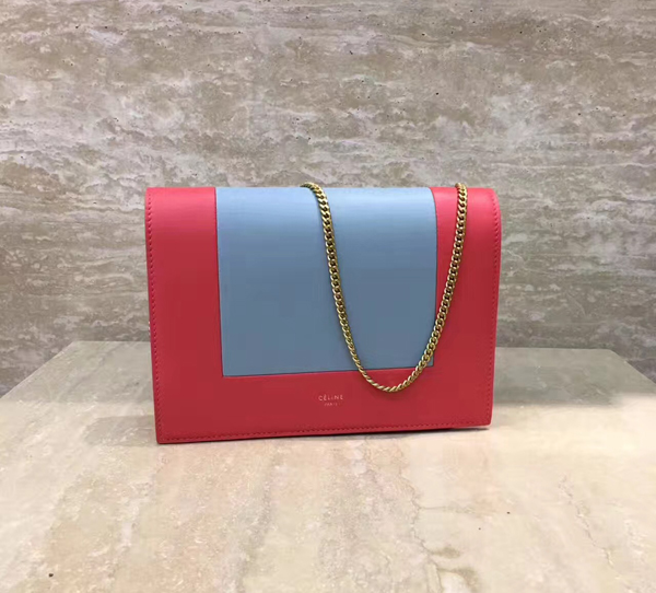 17年春夏新作 セリーヌコピー frame evening clutch chain ポピー＆クラウド 107773AO4.27AC