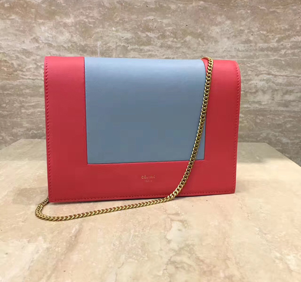17年春夏新作 セリーヌコピー frame evening clutch chain ポピー＆クラウド 107773AO4.27AC