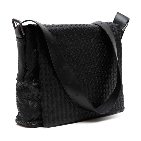 ボッテガヴェネタコピー☆BRAIDED LEATHER MESSANGER BAG☆ボッテガヴェネタ 161314VQ1311000