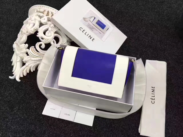 17年春夏新作 セリーヌコピー フレーム ミディアム  カーフショルダー