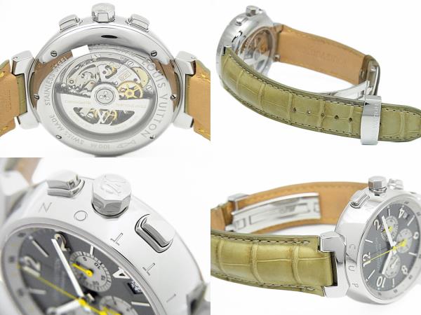 ルイヴィトン タンブール LV277 Q1140 エルプリメロ クロノグラフ
