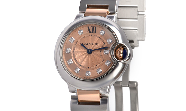 カルティエ時計コピー バロンブルー ２８ｍｍ WE902052