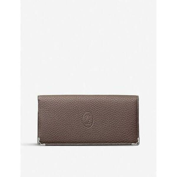 カルティエ 財布 偽物★カルティエ★Must de カルティエ calf leather 長財布