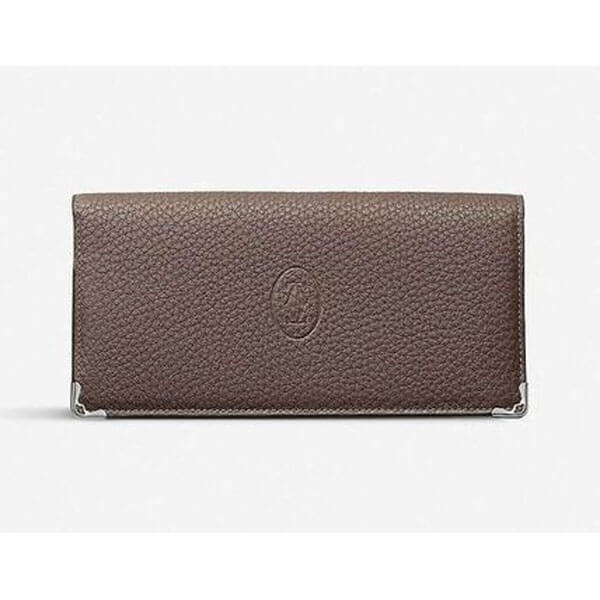 カルティエ 財布 偽物★カルティエ★Must de カルティエ calf leather 長財布