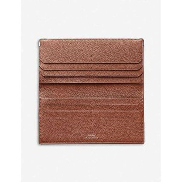 カルティエ 財布 偽物★カルティエ★Must de カルティエ calf leather 長財布