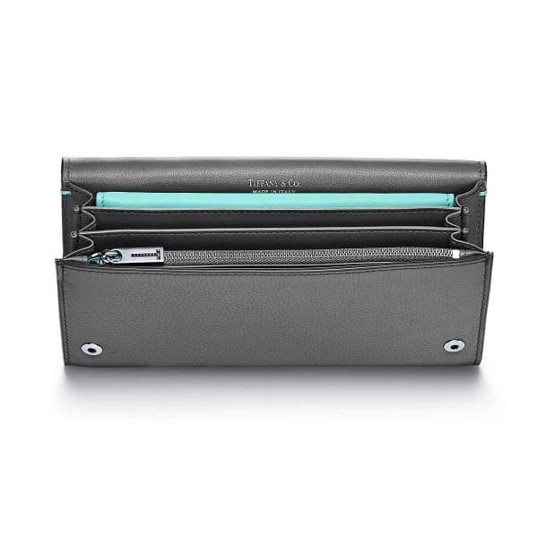 ティファニー 財布 コピー Tiffany&Co 新作◆レザー◆トラベル ウォレット◆カード入れ付き