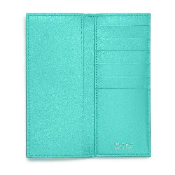 ティファニー 財布 コピー Tiffany&Co 新作◆レザー◆トラベル ウォレット◆カード入れ付き