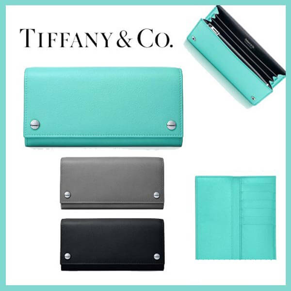 ティファニー 財布 コピー Tiffany&Co 新作◆レザー◆トラベル ウォレット◆カード入れ付き