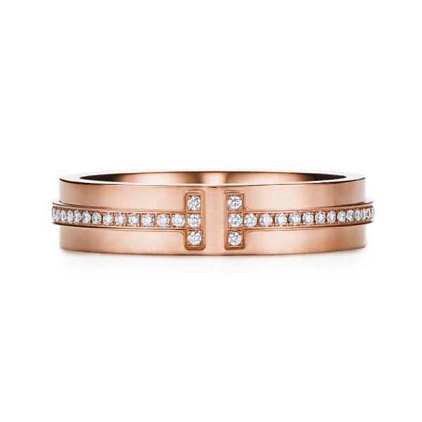 ティファニー 指輪 偽物 ペアリングに【Tiffany&Co】上品に輝く☆人気Narrow Ring/unisex