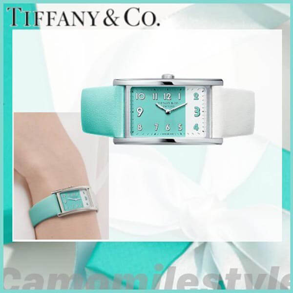 ティファニー 時計 コピー【TIFFANY&Co. 】イースト ウエスト 2-ハンド 37 x 22mm ウォッチ