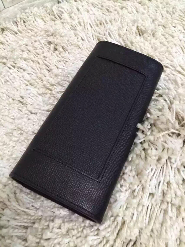 2015年春夏新作 ブラック セリーヌ コピー LARGE FLAP 長財布 ブラック 101673XFL.38NO