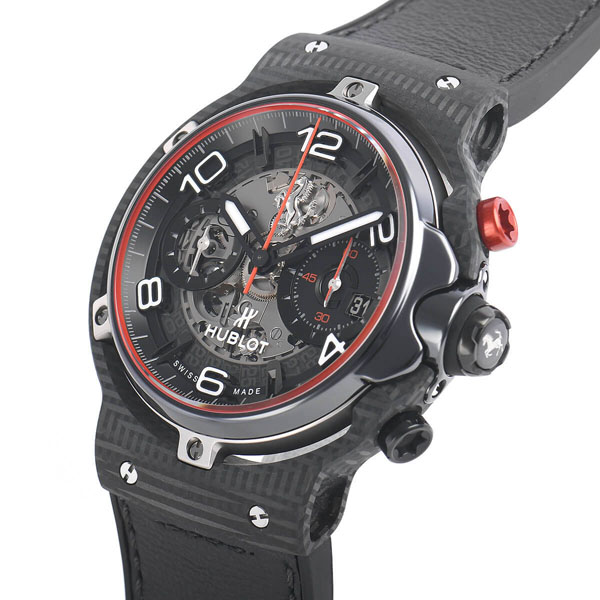 ウブロ スーパーコピー 腕時計 クラシックフュージョン フェラーリGT 3Dカーボン 限定生産500本 526.QB.0124.VR