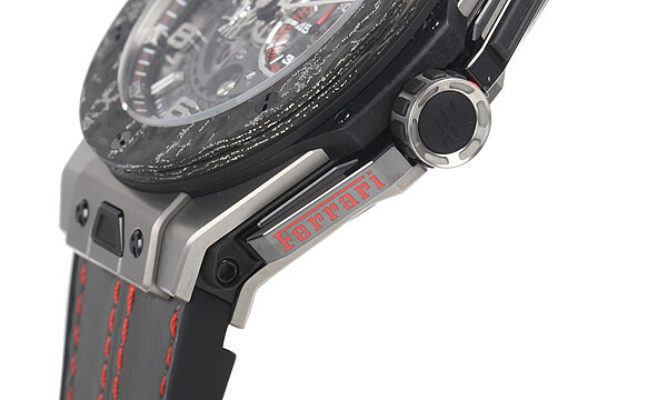 Hublot ウブロスーパーコピー ビッグバン ウニコ フェラーリ チタニウムカーボン 世界限定１０００本 401.NJ.0123.VR