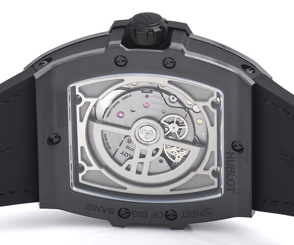 ウブロコピースピリットオブ ビッグバンムーンフェイズ オールブラックダイヤモンド647.CI.1110.LR.1200 型番 647.CI.1110.LR.1200