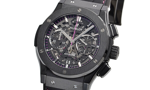ウブロスーパーコピー Hublot クラシックフュージョン クロノアエロウーマニティ ブラックセラミック 世界限定１００本