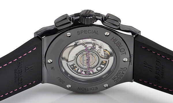 ウブロスーパーコピー Hublot クラシックフュージョン クロノアエロウーマニティ ブラックセラミック 世界限定１００本