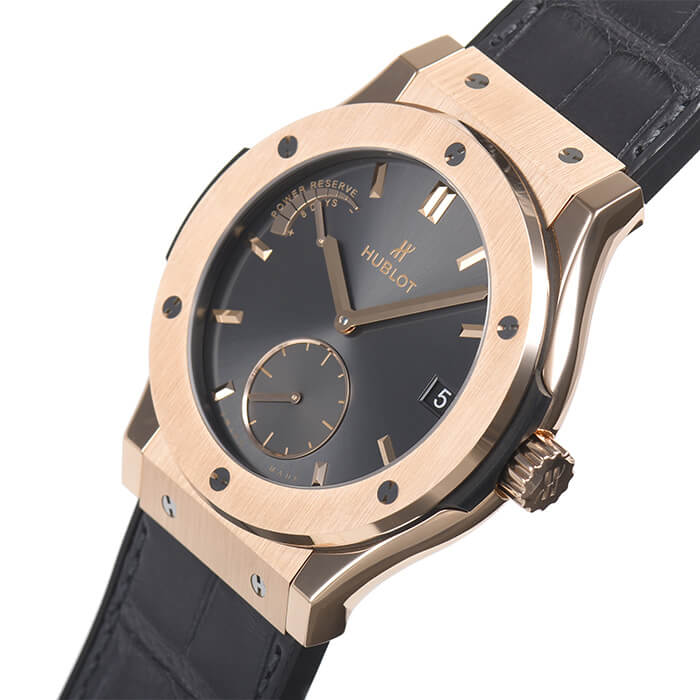 Hublot ウブロコピー クラシックフュージョン パワーリザーブ８デイズ キングゴールド 516.OX.7080.LR