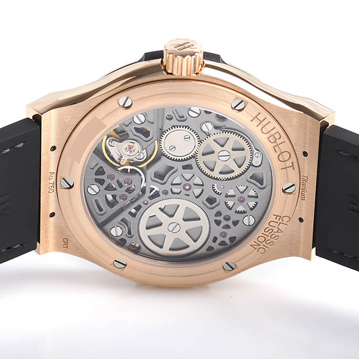 Hublot ウブロコピー クラシックフュージョン パワーリザーブ８デイズ キングゴールド 516.OX.7080.LR