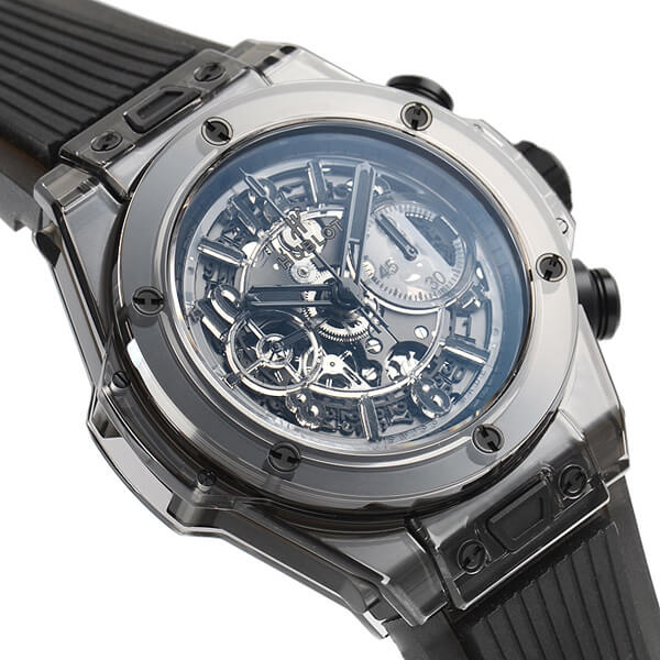 Hublot ウブロスーパーコピー ビッグバン ウニコ サファイア オールブラック 限定生産５００本 411.JB.4901.RT