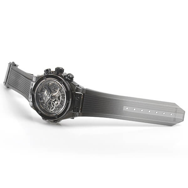 Hublot ウブロスーパーコピー ビッグバン ウニコ サファイア オールブラック 限定生産５００本 411.JB.4901.RT