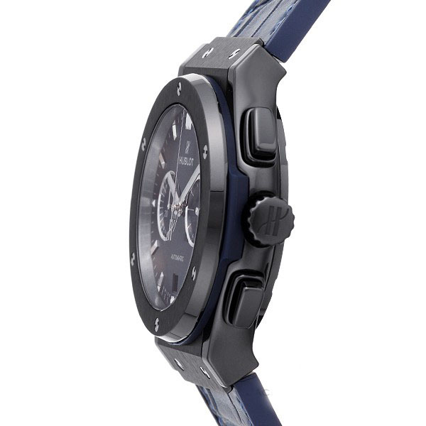 ウブロスーパーコピー HUBLOT クラシック フュージョン クロノグラフ セラミック ブルー 541.CM.7170.LR