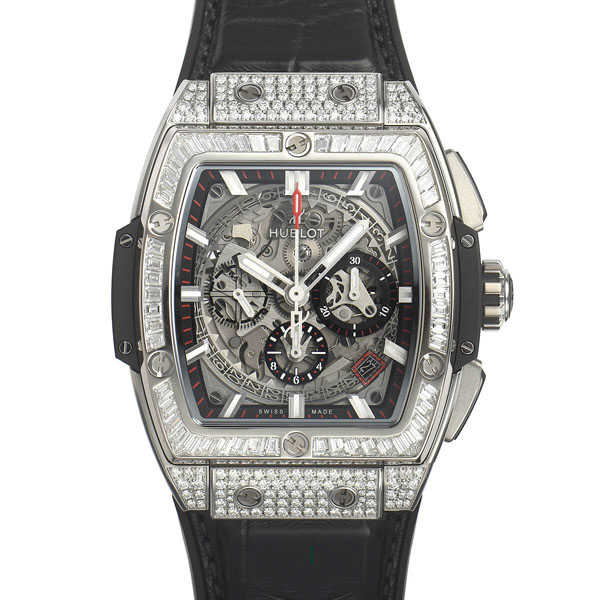 ウブロ スーパーコピー 腕時計 スピリットオブビッグバン チタニウムジュエリー 641.NX.0173.LR.0904
