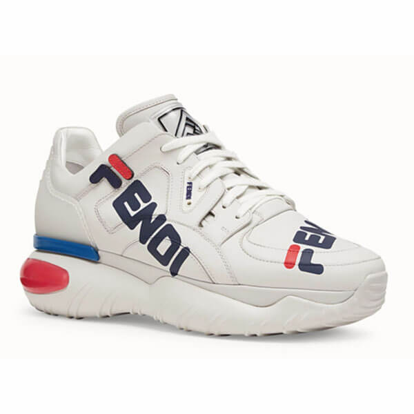 フェンディ スニーカー コピー FILA x フェンディ Low-Top Sneakers White