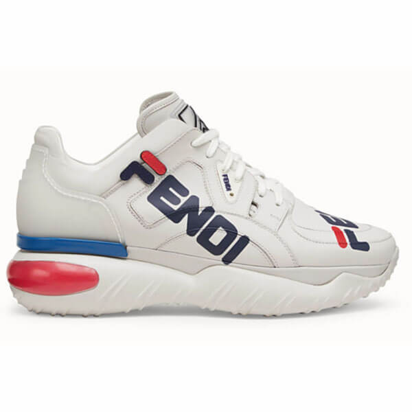 フェンディ スニーカー コピー FILA x フェンディ Low-Top Sneakers White