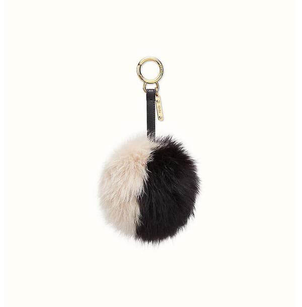 17-18AW フェンディスーパーコピー ポンポン バッグチャーム 7AR259G31F0YTN POMPOM CHARM