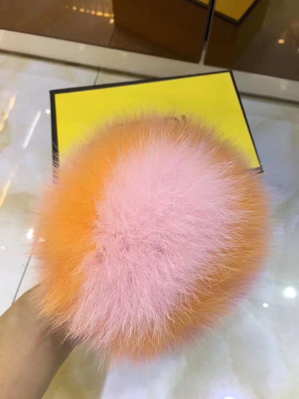 17-18AW フェンディスーパーコピー ファーチャーム/キーホルダー マルチカラー