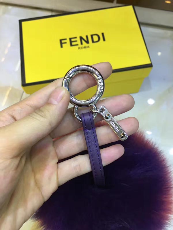 17-18AW フェンディスーパーコピー ファーチャーム/キーホルダー マルチカラー