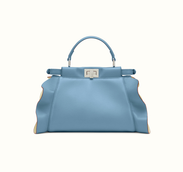 ☆フェンディスーパーコピー フェンディ 秋冬最新作★MINI PEEKABOO★wave regular フリル エレガントウェーブミニピーカブー 8BN244I8PF06MY