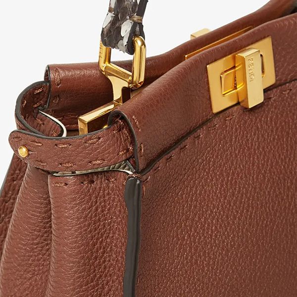 フェンディ バッグ 偽物☆PEEKABOO MINI☆ピーカブー ミニショルダー ２WAY 8BN244ADYYF1EYC