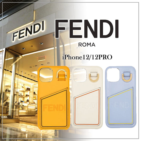 フェンディ スマホケース コピー iPhone 12 12Pro ケース スマートフォンケース 7AS020AFKFF1DZH