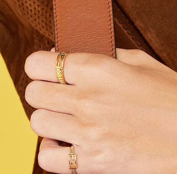 フェンディ ジュエリー コピー 【フェンディ】BAGUETTE RING バゲットリング ミディアム