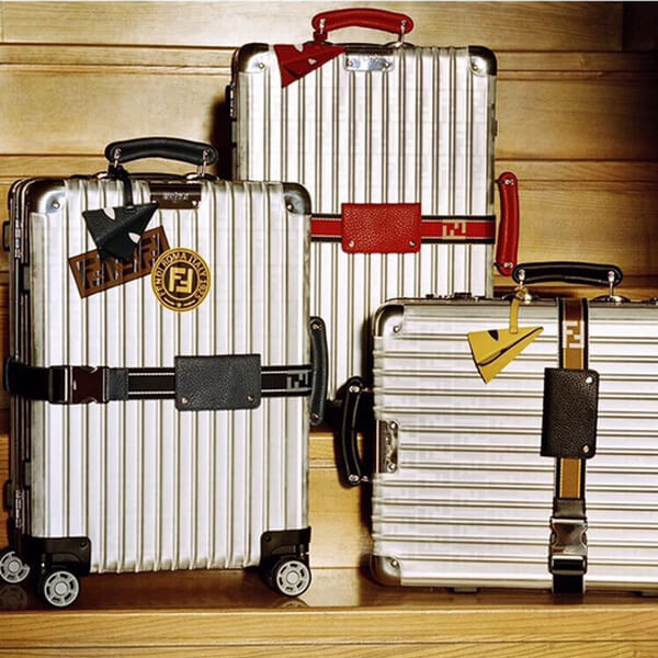 フェンディ×RIMOWA フェンディスーパーコピー スーツケース BLUE 33L フェンディ リモワ