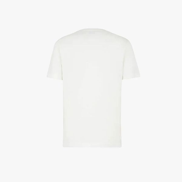 お洒落に【フェンディ】コットンジャージー Tシャツ 偽物 2カラー