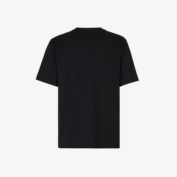 高品質フェンディ プリント オーバーサイズ コットン Tシャツ 激安