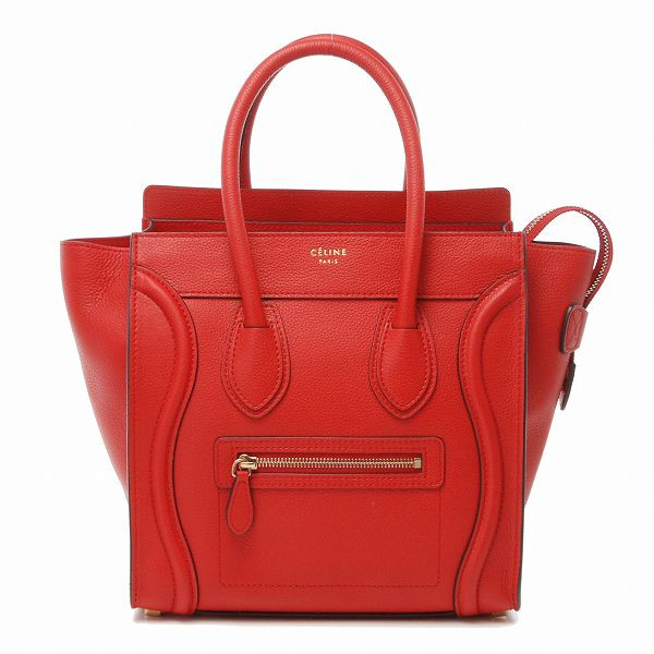 セリーヌ MICRO LUGGAGEボックス型ハンドバッグ 16779 3LUG 25CO