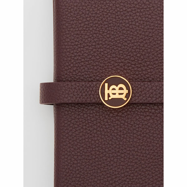 バーバリー 財布 偽物 Burberry グレイニーレザー 二つ折り財布 80233511