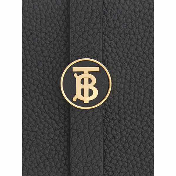 バーバリー 財布 偽物 Burberry グレイニーレザー 二つ折り財布 80233511