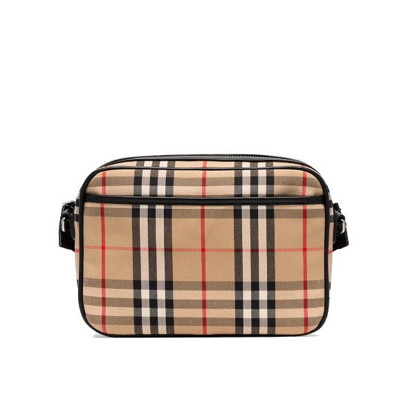 バーバリー バッグ コピー【BURBERRY】Vintage Check and Leather Crossbody Bag 8010152