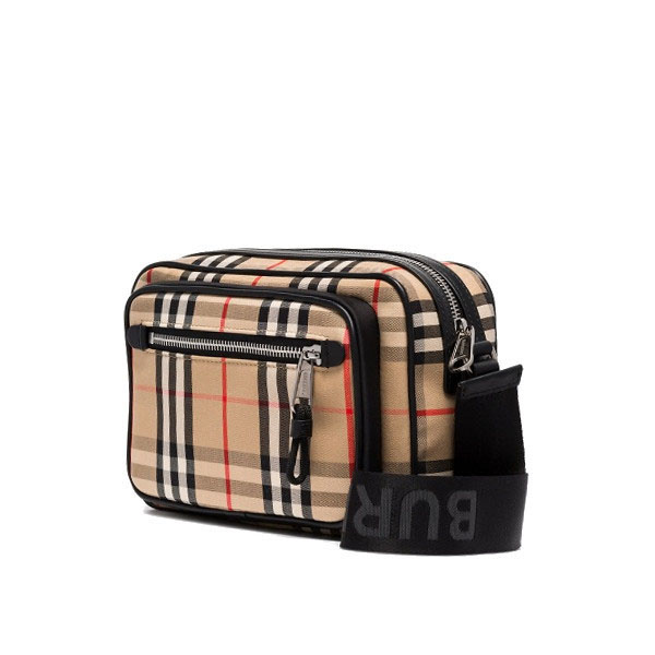 バーバリー バッグ コピー【BURBERRY】Vintage Check and Leather Crossbody Bag 8010152