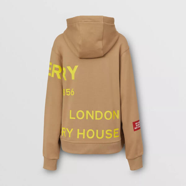 バーバリー パーカー 偽物 BURBERRY*ホースフェリー ロゴ オーバーサイズ フーディー