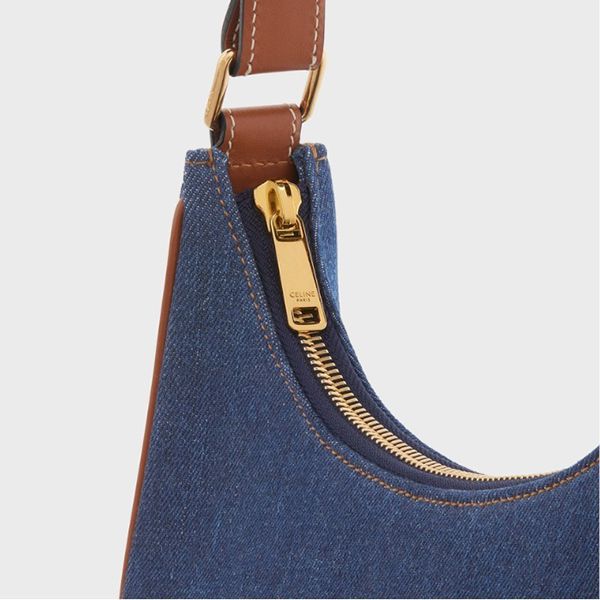 セリーヌ バッグ 偽物 ロゴ デニム カーフスキン AVA アヴァ 193952DKA.07AT
