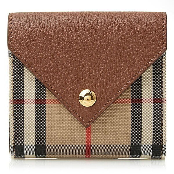 バーバリー 財布 コピー★BURBERRY★Lila Vintage Check leather wallet