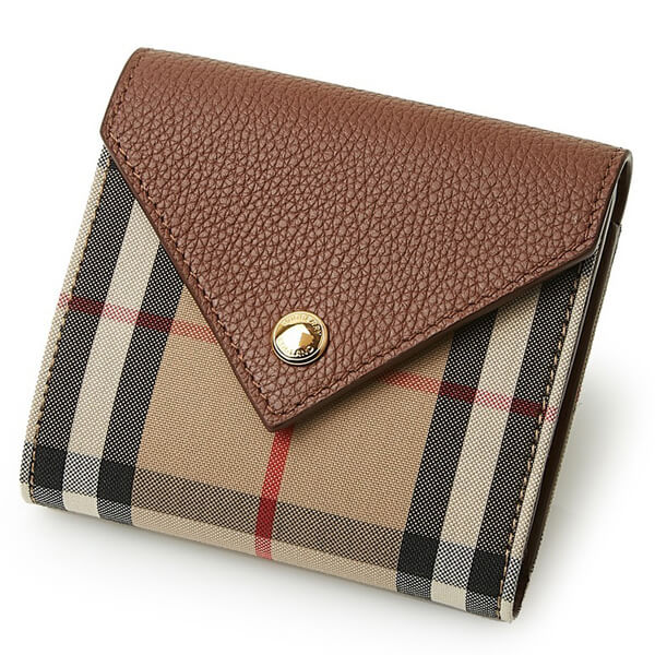 バーバリー 財布 コピー★BURBERRY★Lila Vintage Check leather wallet