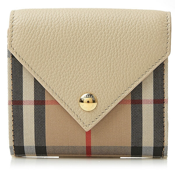 バーバリー 財布 コピー★BURBERRY★Lila Vintage Check leather wallet