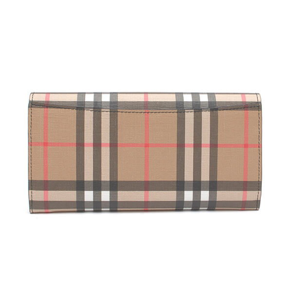 バーバリー 財布 偽物 BURBERRY ヴィンテージ チェック 8015116 長財布