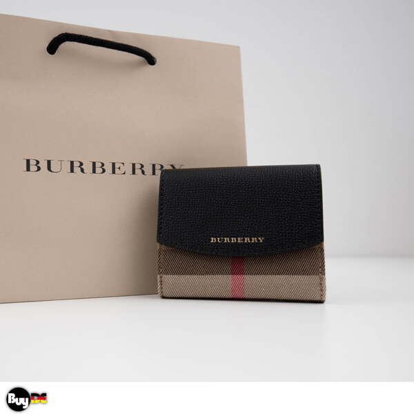 バーバリー 財布 コピー★Burberryアウトレット★ チェック柄 二つ折り財布